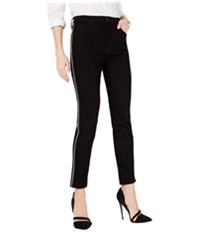 Hudson Womens Metallic Stripe Skinny Fit Jeans