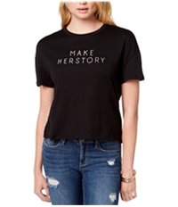 Carbon Copy Womens Make Herstory Basic T-Shirt