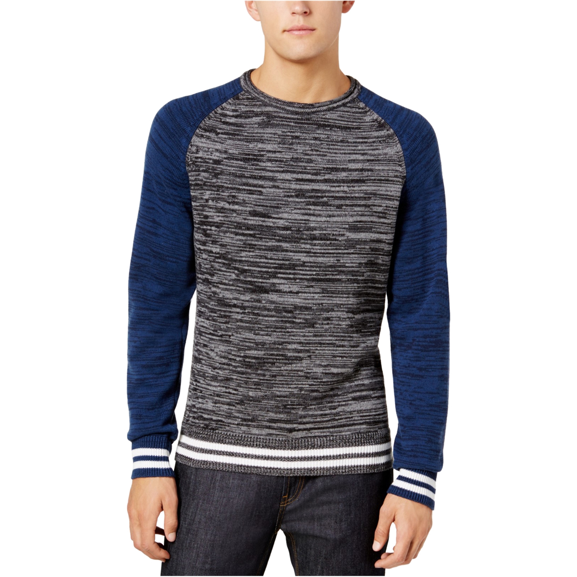 American Rag Mens Varsity Knit Sweater Mens Apparel Free Shipping