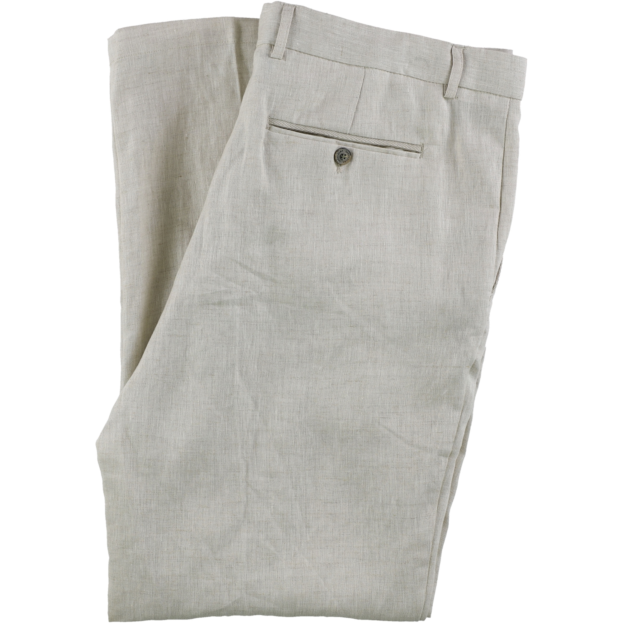 Tasso Elba Mens Flat Front Linen Casual Trouser Pants | Mens Apparel ...