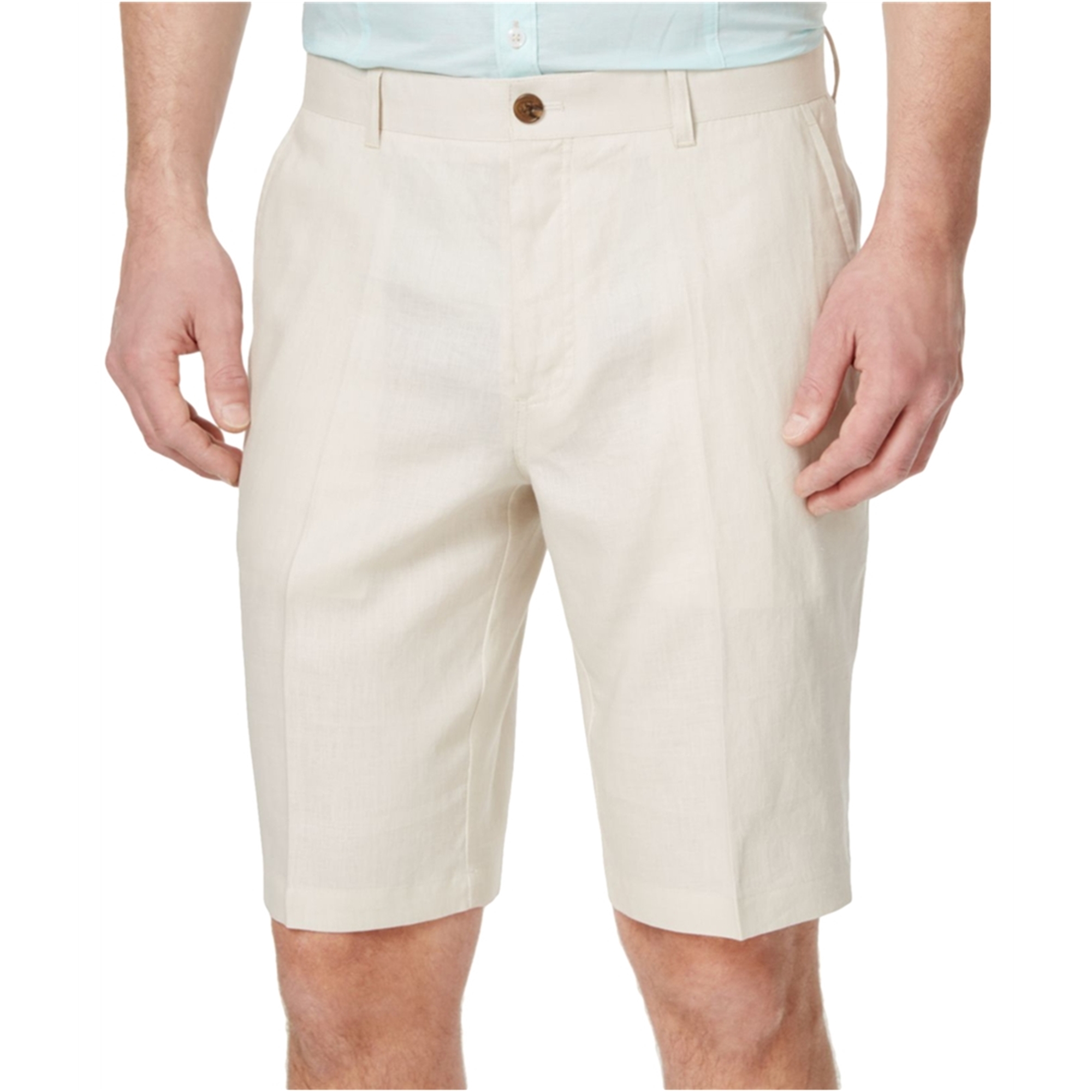 I-N-C Mens Smith Linen-Blend Casual Walking Shorts | Mens Apparel ...
