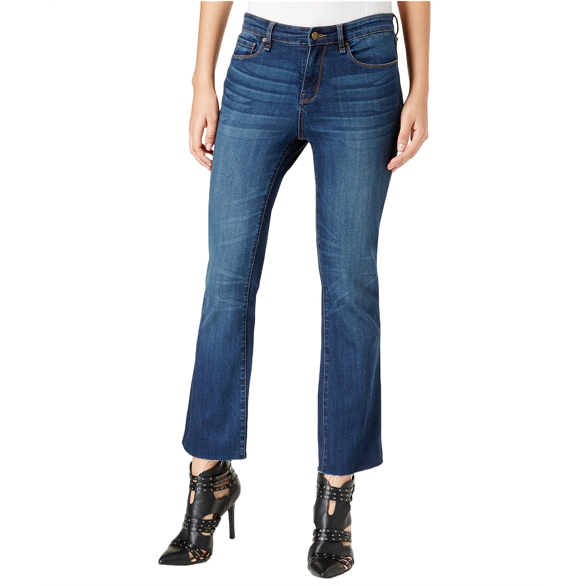 William Rast Womens Whiskered Cropped Jeans | Womens Apparel | Free ...