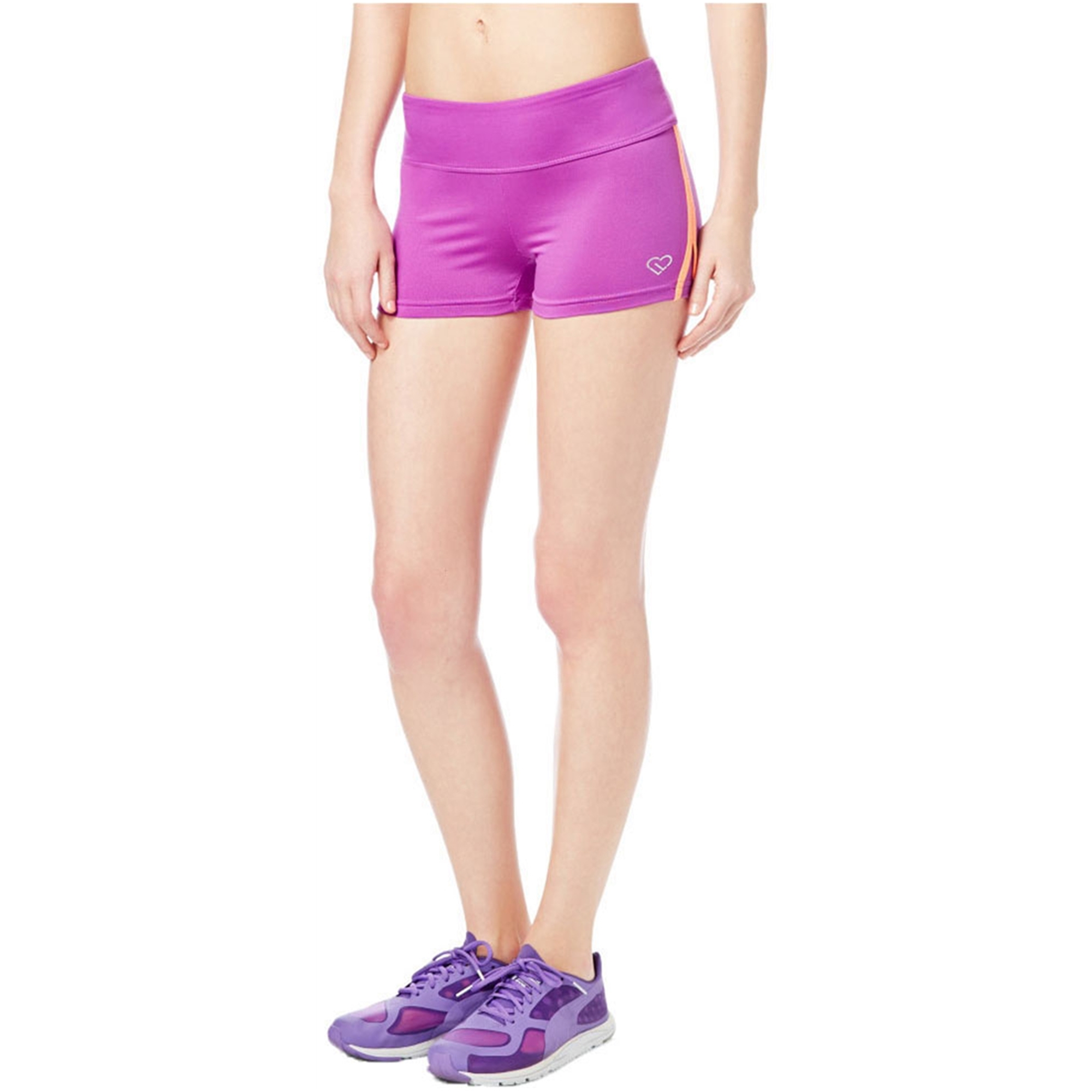 15 Minute Striped workout shorts for Women
