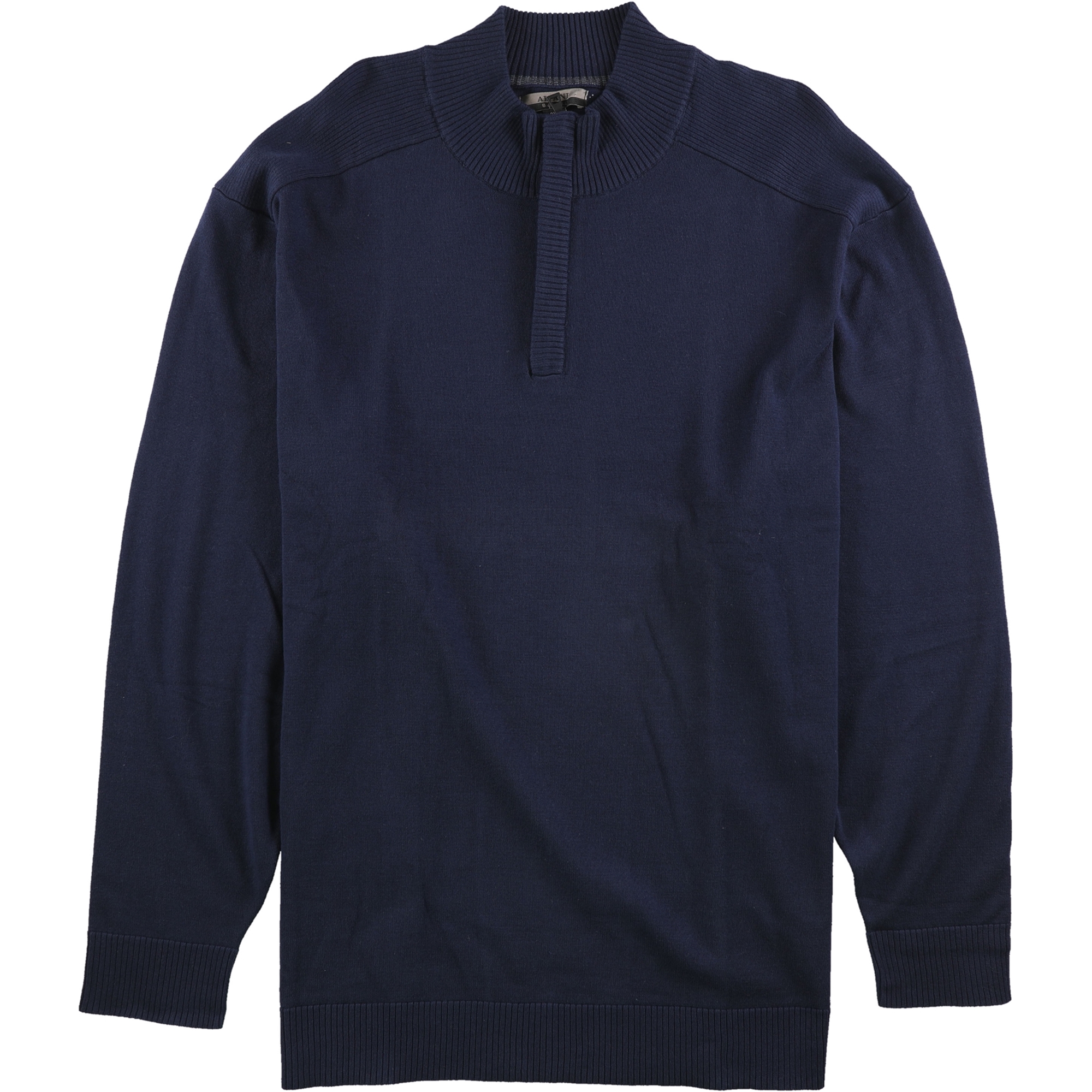 Alfani Mens Solid Quarter-Zip Pullover Sweater | Mens Apparel | Free ...
