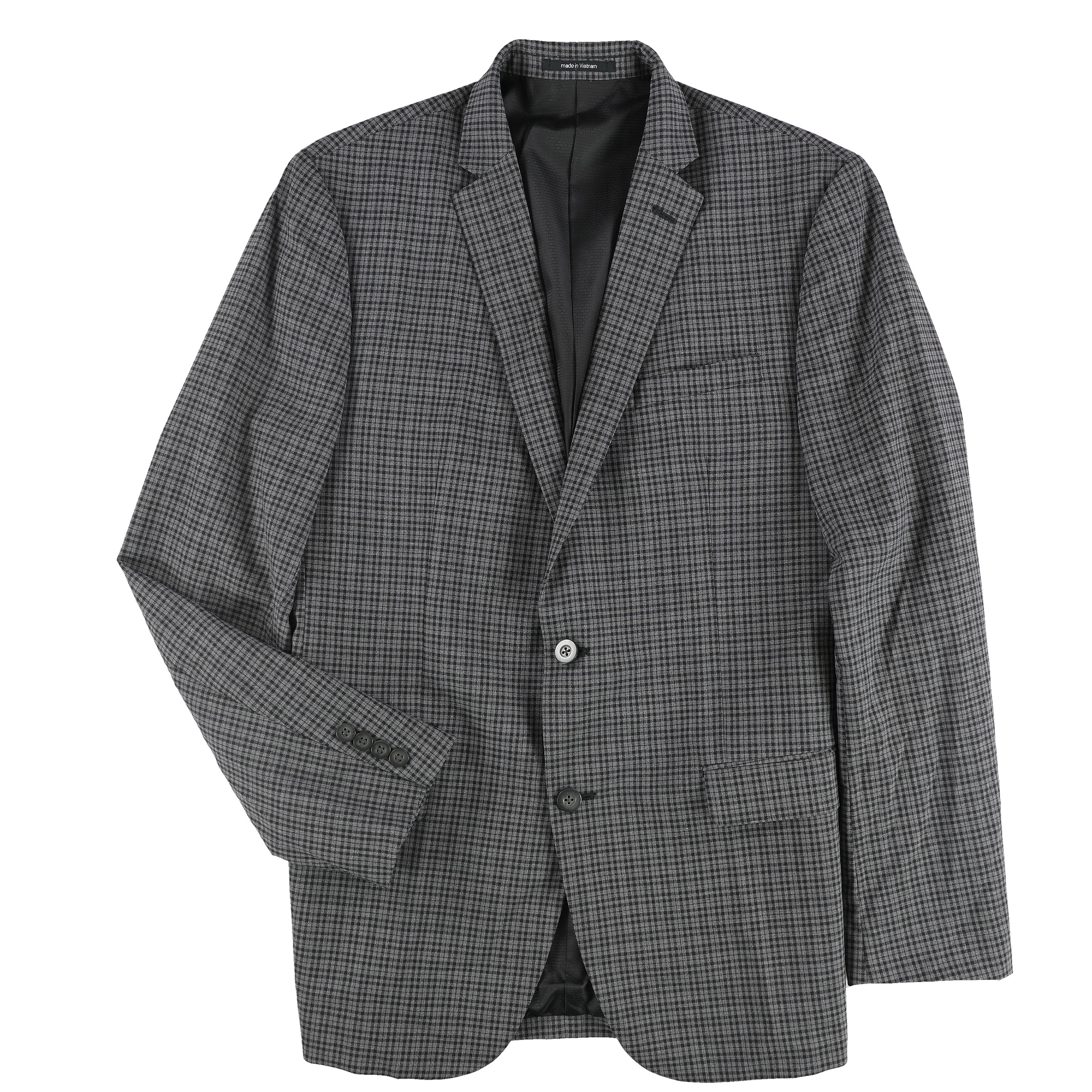 bar III Mens Check Two Button Blazer Jacket | Mens Apparel ...