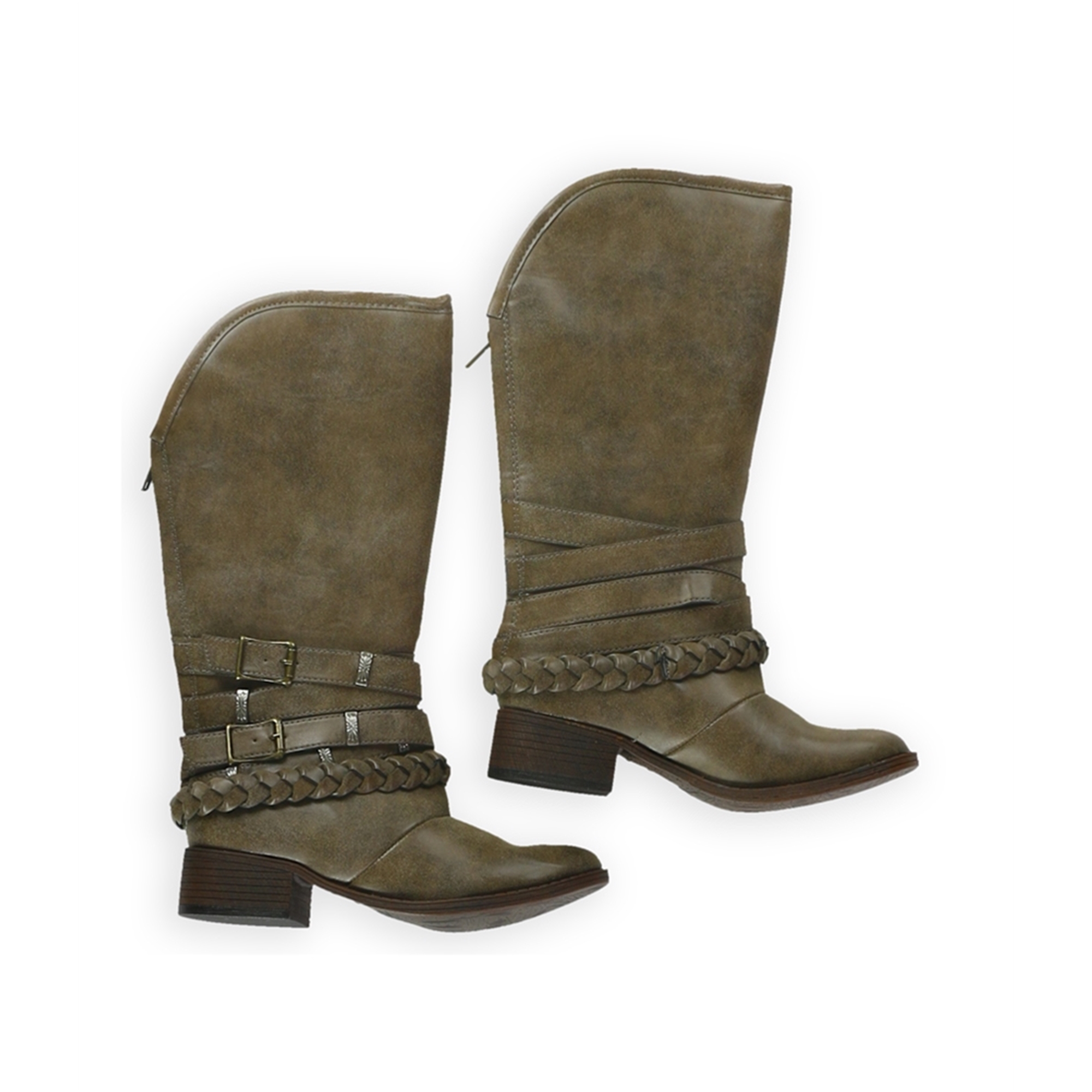 Candie's Womens Buckle Strap Riding Boots | Womens Footwear | Free ...