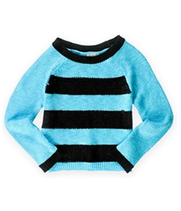 Justice Girls Striped Shimmer Knit Sweater