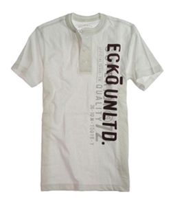 Ecko Unltd. Mens Ss Vertical Henley Shirt