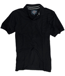 Ecko Unltd. Mens Armhole Embroidered Rhino Rugby Polo Shirt
