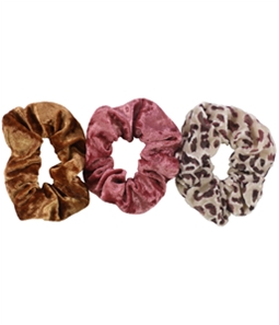 American Eagle Womens Velvet 3-Pack Hair Scrunchie