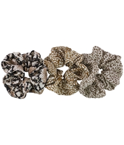American Eagle Womens 3-Pack Animal Print Hair Scrunchie