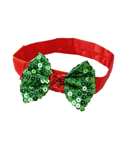 Talking Tables Unisex Sequin Bow Tie Dog Costume