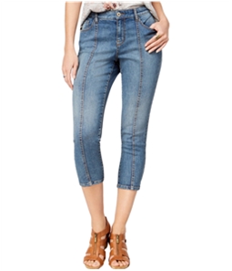 Style & Co. Womens Front Seam Cropped Jeans