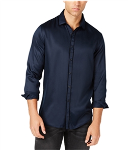 I-N-C Mens Party Pajama Button Up Shirt