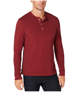 Club Room Mens Garment Dye Henley Shirt