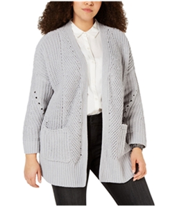 Style & Co. Womens Chenille Cardigan Sweater