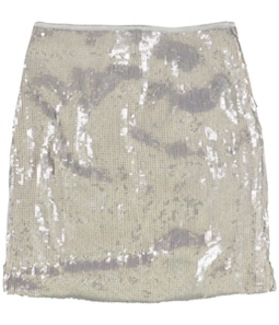 bar III Womens Sequin Midi Skirt