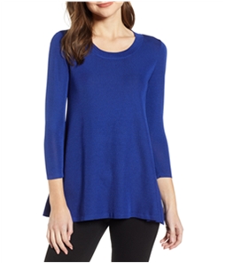 Anne Klein Womens Knit Pullover Blouse