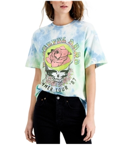 Junk Food Womens Grateful Dead Tie Dye Graphic T-Shirt