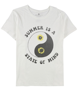 Junk Food Womens Summer Is A State Of Mind Graphic T-Shirt