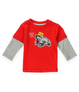Gymboree Boys Kiss Me Frog Embellished T-Shirt
