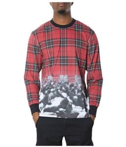 Staple Mens The Marlow Printed LS Graphic T-Shirt