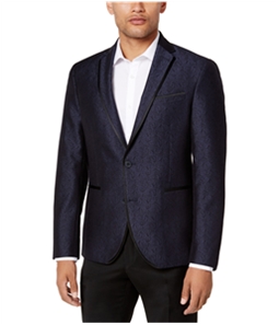 Kenneth Cole Mens Shine Dinner Two Button Blazer Jacket