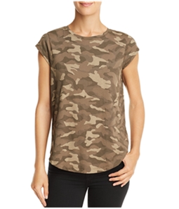 Joie Womens Camouflage Basic T-Shirt