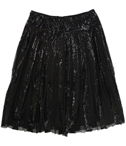 Ralph Lauren Womens Sequin and Tulle A-line Skirt
