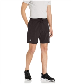 ASICS Mens Solid Athletic Workout Shorts