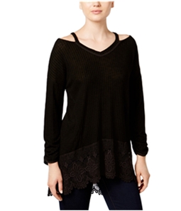 Style & Co. Womens High-Low Knit Blouse