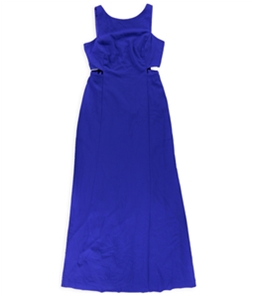 Ralph Lauren Womens Cutout Crepe Maxi Dress