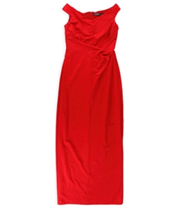 Ralph Lauren Womens Jersey Gown Dress