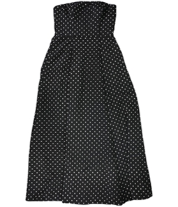 Ralph Lauren Womens Polka Dot A-line Gown Dress
