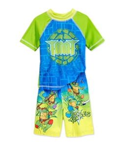 Nickelodeon Boys 2-Piece Rash Guard Graphic T-Shirt
