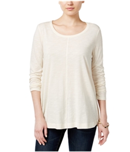 Style & Co. Womens Seamed Basic T-Shirt