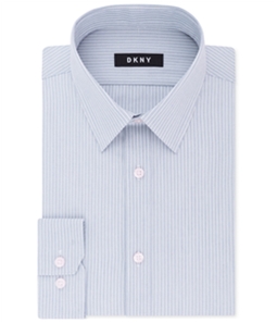 DKNY Mens Stretch Button Up Dress Shirt