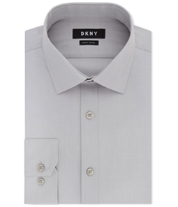 DKNY Mens Performance Button Up Dress Shirt