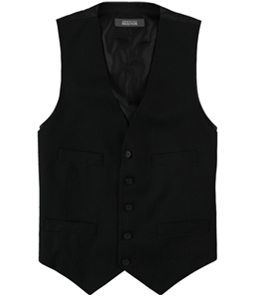 Kenneth Cole Mens Pinstripe Five Button Vest