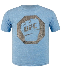 UFC Girls Fist Inside Glitter Logo Graphic T-Shirt
