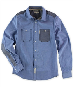 Marc Ecko Mens Utility Ox Ls Button Up Shirt