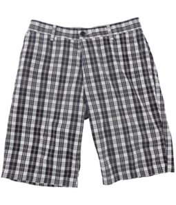 Dockers Mens Nightwatch Plaid Casual Bermuda Shorts