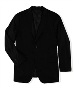 Perry Ellis Mens Pinstripe Two Button Blazer Jacket