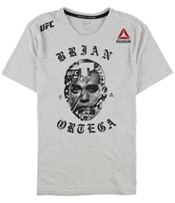 Reebok Mens Brian Ortega Graphic T-Shirt