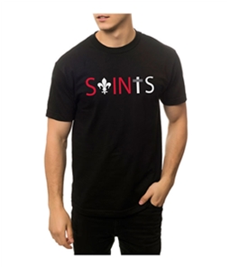 Black Scale Mens The Saints Graphic T-Shirt