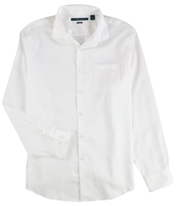 Perry Ellis Mens Non-Iron Solid Button Up Shirt
