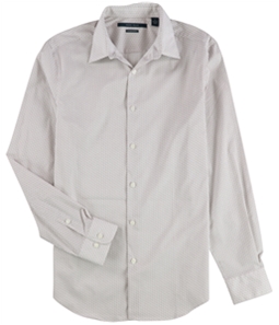 Perry Ellis Mens Classic-Fit Button Up Shirt