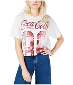 True Vintage Womens Cropped Coca-Cola Graphic T-Shirt