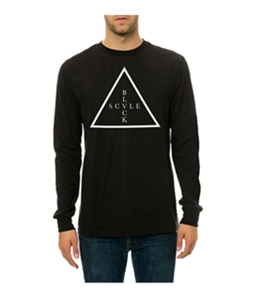 Black Scale Mens The Addition LS Graphic T-Shirt