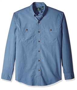G.H. Bass & Co. Mens Stretch Twill Button Up Shirt